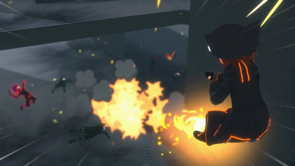 地下レイブを滑り抜ける物理演算TPS『SmugForce』がSteamでベータテスト受付中。バレットタイムのダイブとスライディングで「人間ボウリング球」になる