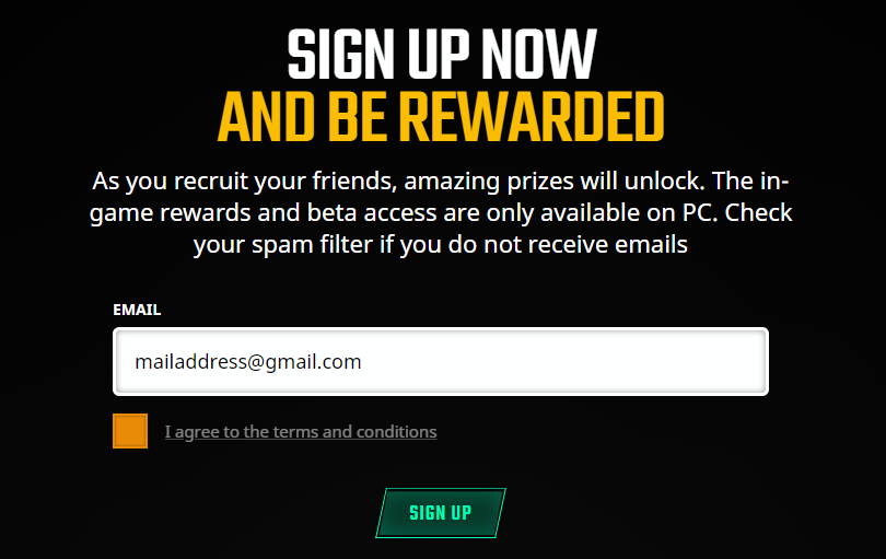 Second Extinction-signup