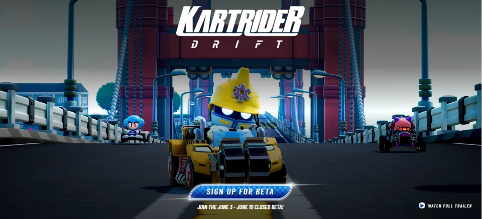 KartRider: Drift クローズドβテストが6月3日に開始